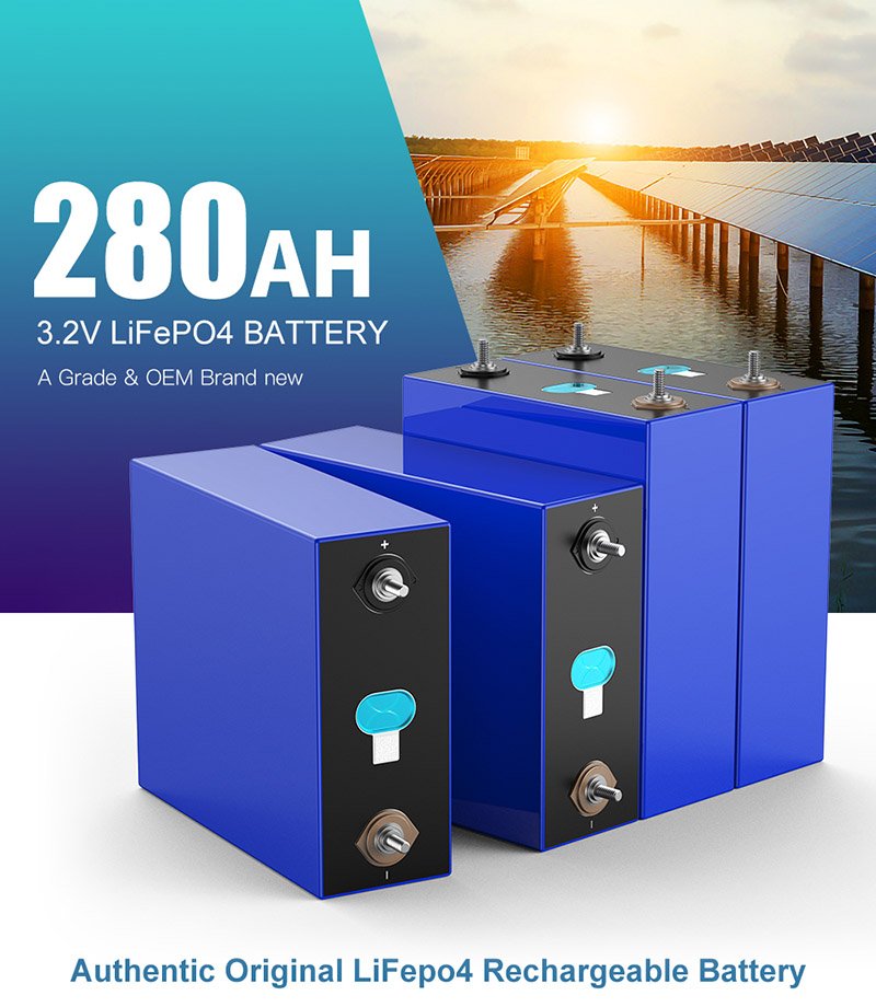 CATL 280Ah Lifepo4 3.2V High Capacity Lithium Ion Battery 6000 Times Cycles 8