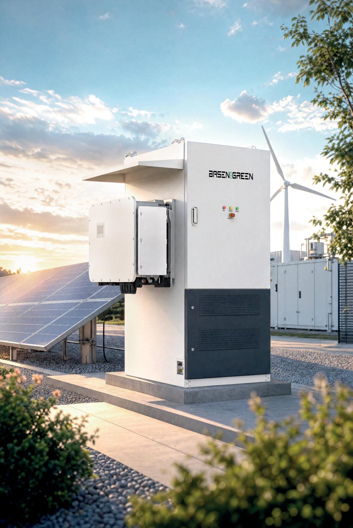 BASENGREEN 100kW 261kWh commercial energy storage cabinet