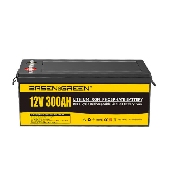 Basen 12V 300Ah Lifepo4 Battery Pack With BT