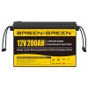 Basen 12V 200Ah LiFePo4 Battery Pack Power Station Deep Cycles Life