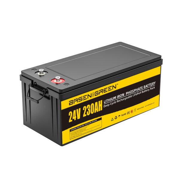 Basen 24V 230ah Rechargeable lithium Iron Phosphate Battery pack1