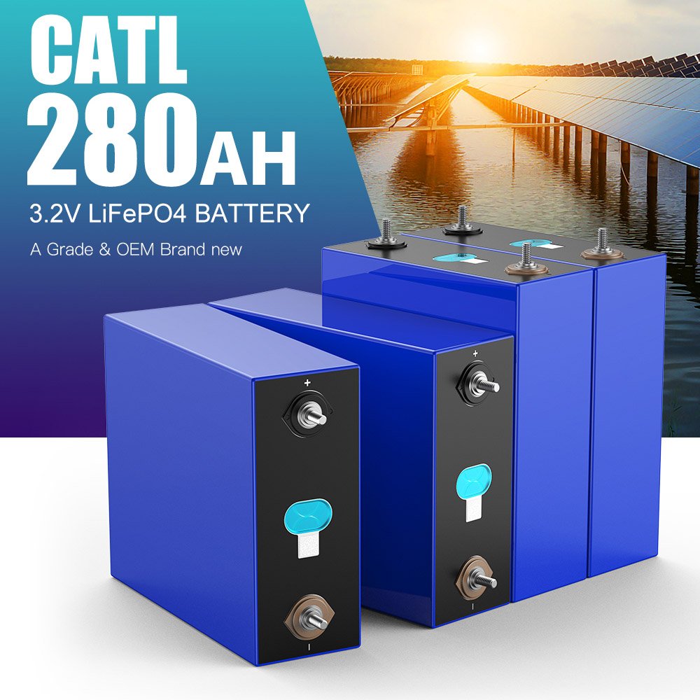 CATL 280Ah Lifepo4 3.2V High Capacity Lithium Ion Battery 6000 Times Cycles