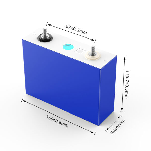 3.2V EVE 100ah LiFePO4 Battery Cells 4000 Times Cycles Life For Solar Power