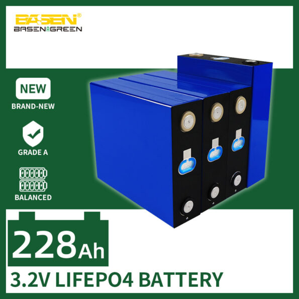 Cellules de batterie EVE 3.2V 230AH LiFePO4 grade A avec code QR