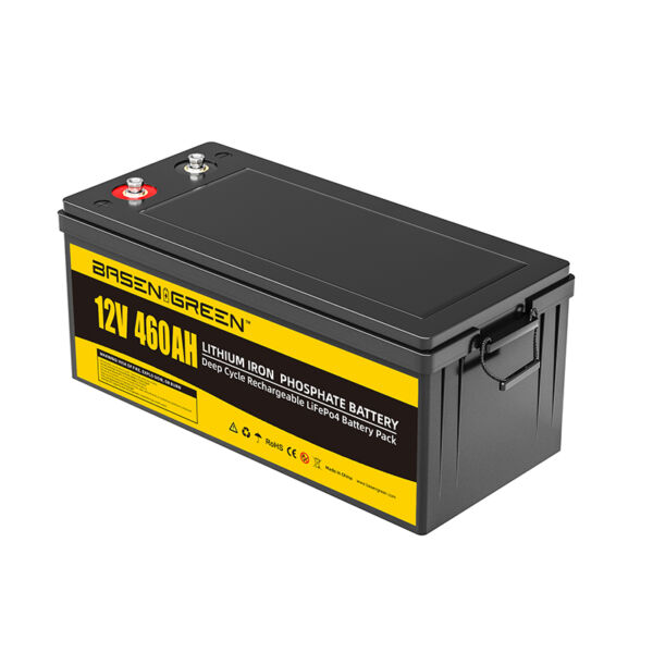 Basen 12V 460ah Battery LiFePO4 Pack High Capacity Deep Cycles Home Stroage Energy System