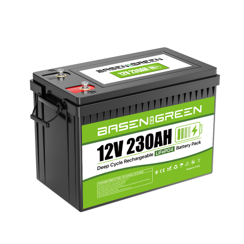 EU stock 12V 230ah LiFePO4 Battery Built-in 150A BMS with Bluetooth