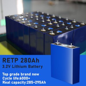 REPETIR 3.2V 280AH LiFePO4 células de bateria grau A com código QR