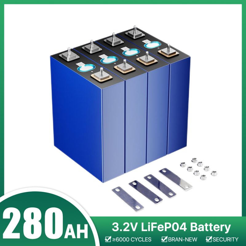 REPETIR 3.2V 280AH LiFePO4 células de bateria grau A com código QR