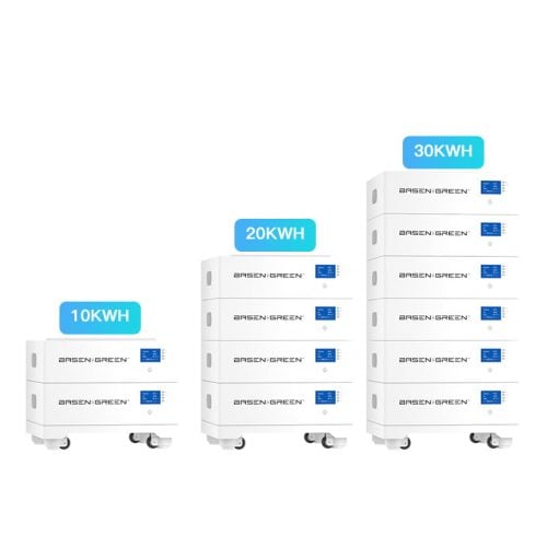 BR-BOX-LV-首图1 (Pré-venda) Pilha LV 51.2V Armazenamento de bateria 10KWH/20KWH/30KWH