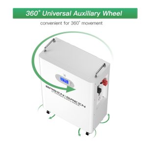 (ما قبل البيع) مخزون الاتحاد الأوروبي · 51.2V 230ah 11.7KWh حزمة بطارية مثبتة على الحائط LiFePO4
