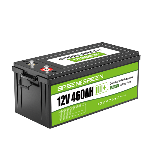 EU Stock 12V 460ah LiFePO4 Battery Built-in 200A BMS with Bluetooth