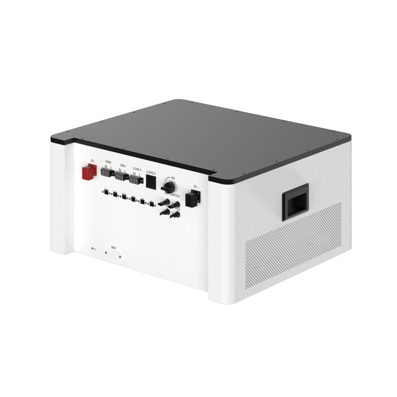 Bateria tudo em um de 10 kWh e inversor Deye