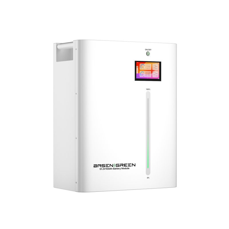 (Pre-Sale)51.2V 100AH 5KWH Wall Mounted  LiFePO4 Solar Battery