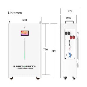(Pre-Sale)51.2V 320ah 16KWh Wall Mounted Battery Pack LiFePO4