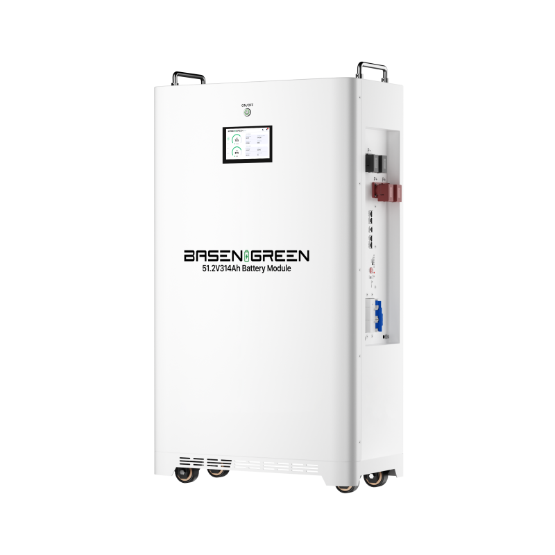 BasenGreen 51.2V 314Ah 16kWh LiFePO4 home energy storage battery