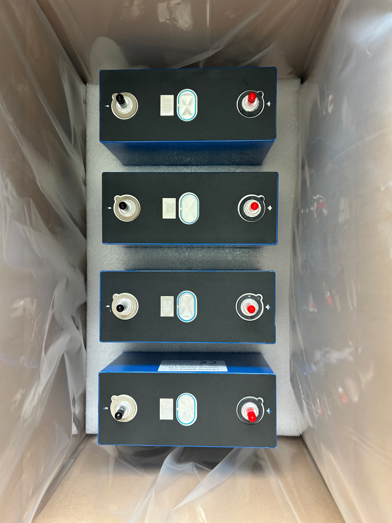 USA stock 3.2V Lishen 314Ah Lifepo4 Battery Cell 8000 Times Deep Cycle For Solar System Ev Rv
