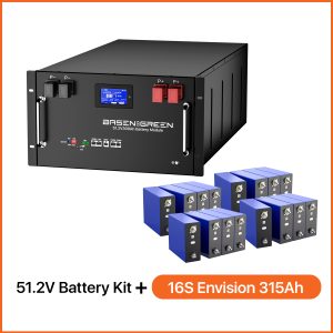 套件+远景314AH(1)(1) USA STOCK 48V 300Ah JK BMS Battery Pack DIY Kit with 16s Envision  315AH Active balance Battery Pack