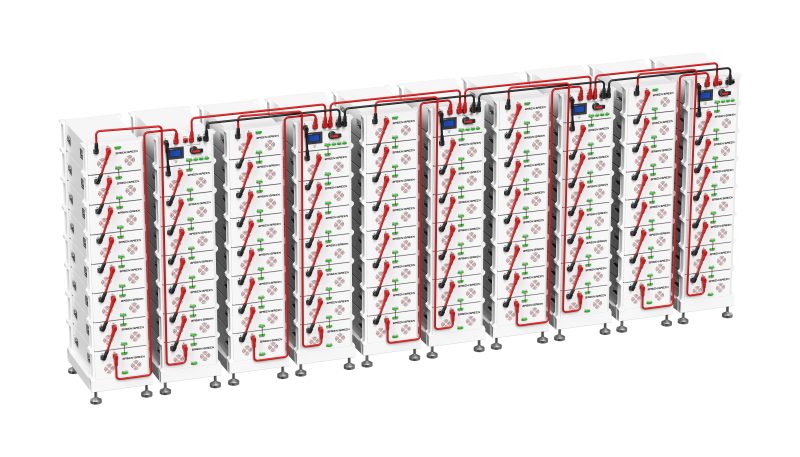 01 241kWh High Voltage LiFePO4 Battery Energy Storage System | BASENGREEN C&I ESS