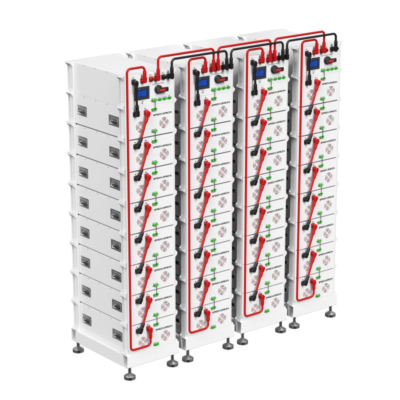 01 128kWh High Voltage LiFePO4 Battery Energy Storage System | BASENGREEN C&I ESS