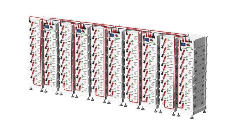 02 241kWh High Voltage LiFePO4 Battery Energy Storage System | BASENGREEN C&I ESS