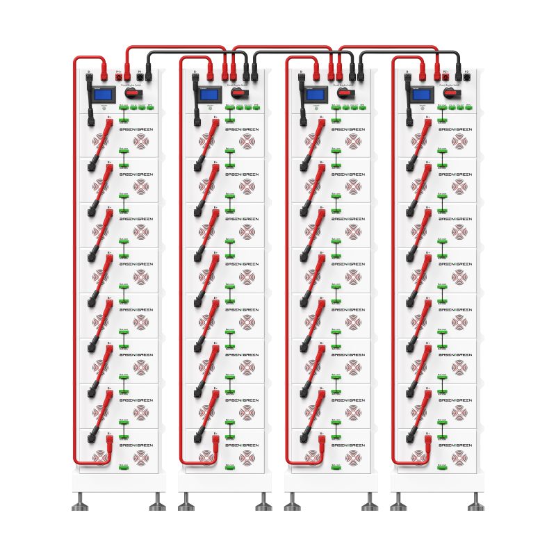 06 128kWh High Voltage LiFePO4 Battery Energy Storage System | BASENGREEN C&I ESS