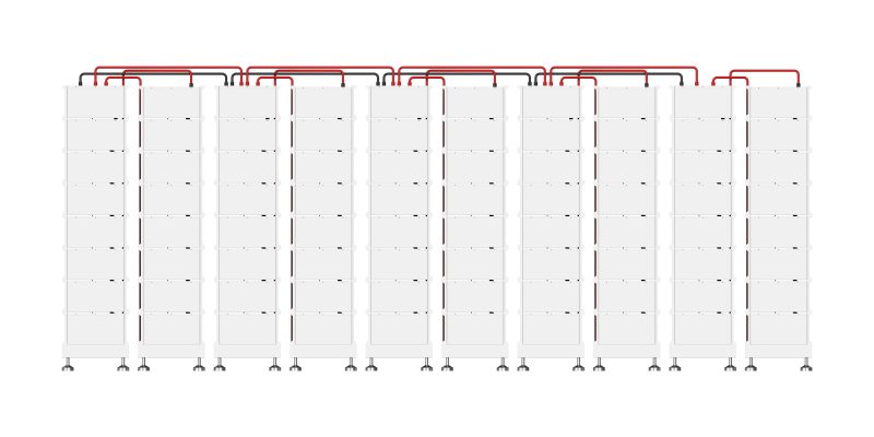 07 241kWh High Voltage LiFePO4 Battery Energy Storage System | BASENGREEN C&I ESS